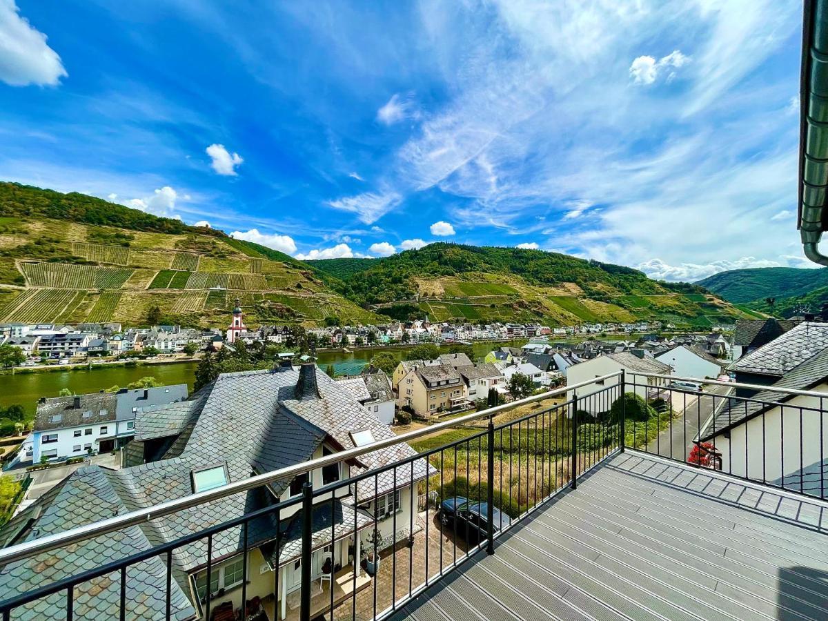 Sky Apartment, Blick Zur Mosel, Grosser Balkon, Kaffeemaschine, Smart Tv Цел ан дер Мозел Екстериор снимка